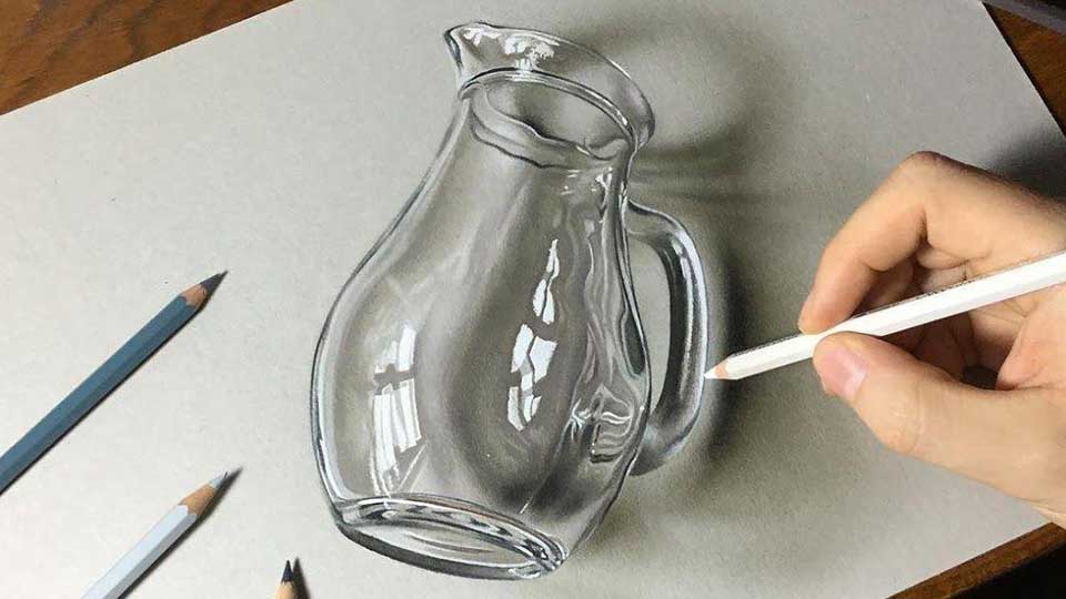 آموزش نقاشی طراحی ساده با مداد